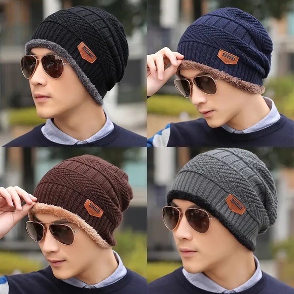 6 set winter beanie unisex hats high quality - Picture 11 of 14